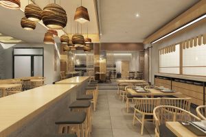 裝飾公司材料展廳布局