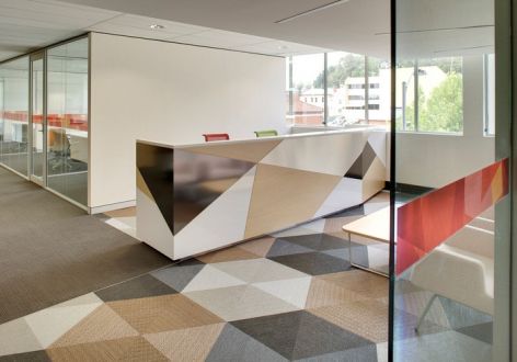 办公室450平米现代简约风格装修案例