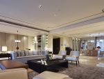 海航豪庭南苑150平米三居室新中式风格装修案例