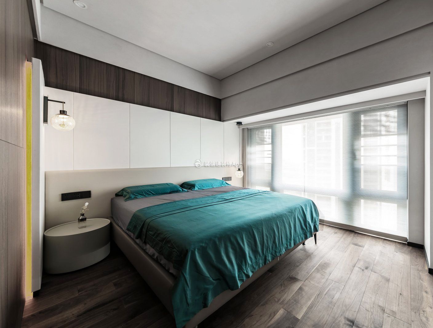 上海现代风格房子卧室室内装饰图片