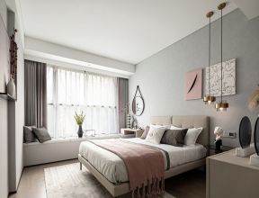 上海118平方房子卧室室内装饰效果图