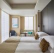 广州酒店双床房装修设计图赏析