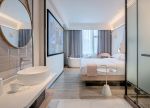 广州酒店大床房装修设计图欣赏