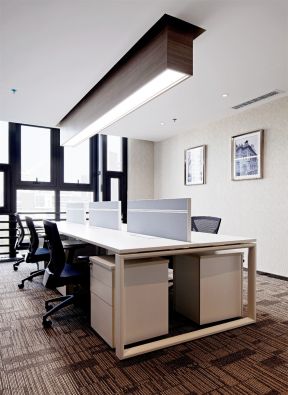 深圳现代风格办公室灯光设计效果图