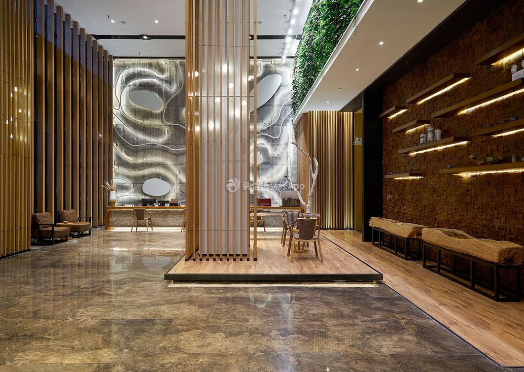 广州高档酒店大厅装修设计图片