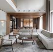 广州别墅客厅转角沙发装修设计图