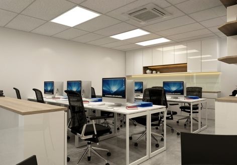 236平现代风格办公室装修设计案例