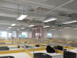 人力办公室500平米工业风格装修案例