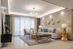 东湖悦海湾现代风格179平米三居室设计效果图案例