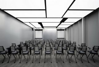 广州写字楼多媒体会议室装修效果图