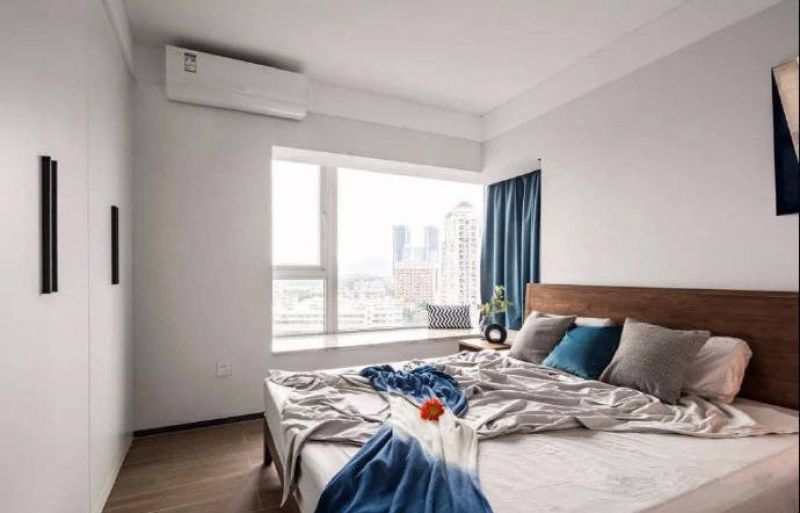 新榕金江首府北欧风格116平米三居室装修效果图案例