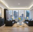 上海办公空间休息区沙发装修布局图片
