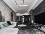 银泰香樟林120平三居室现代简约风格装修案例