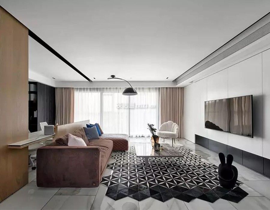 客厅窗帘装修效果图欣赏 客厅窗帘与沙发搭配