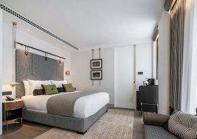 上海主题酒店大床房装修效果图赏析