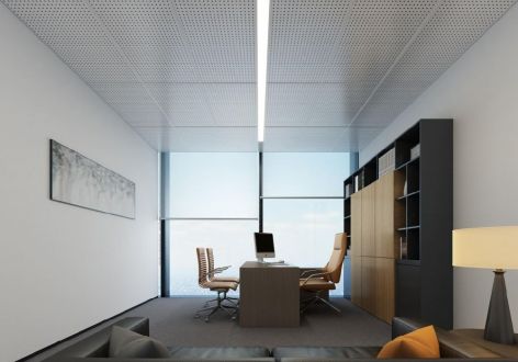 300平现代风格办公室装修案例