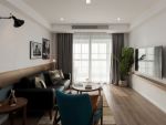 自在香滨78平米北欧风格二居室装修设计图案例