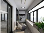 中洲天御现代极简130平米四居室装修案例