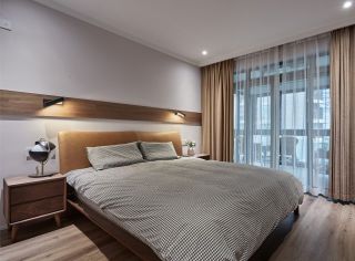 广州日式风格公寓卧室装修设计图