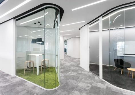 720平米办公室现代风格装修案例