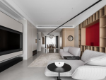 鸿通·翡翠城·紫金府简约风格144平米三居室设计图案例