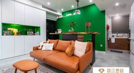 麗爾曼頓家居 | 77㎡兩口之家，小衛(wèi)生間也可以擁有浴缸