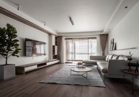 东辰祥瑞140㎡四居室现代风格装修案例