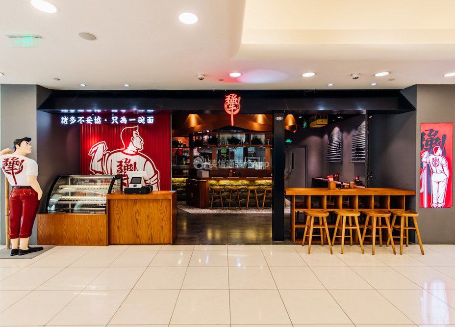 上海商场饭店餐厅门头装修效果图