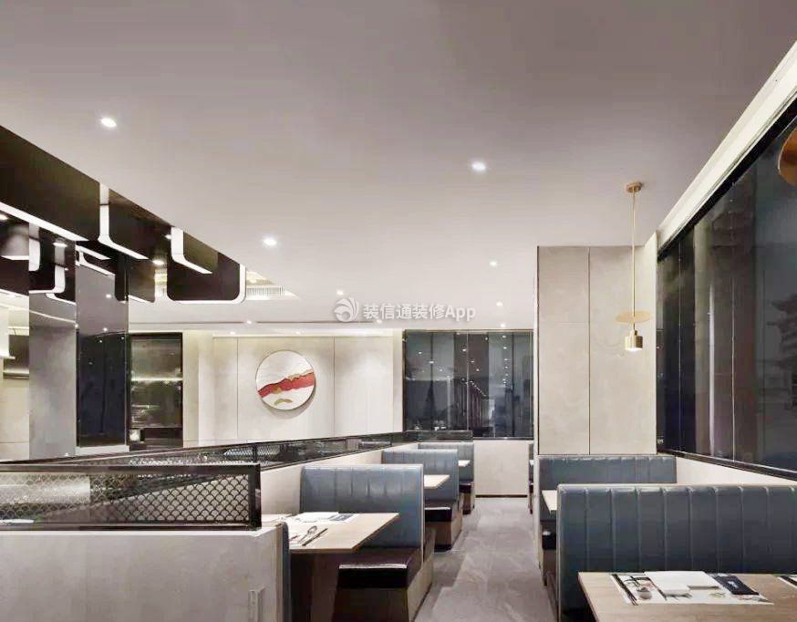 上海饭店餐厅大厅装修设计图