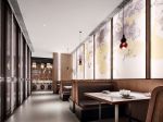 上海现代简约风格饭店餐厅装修设计图