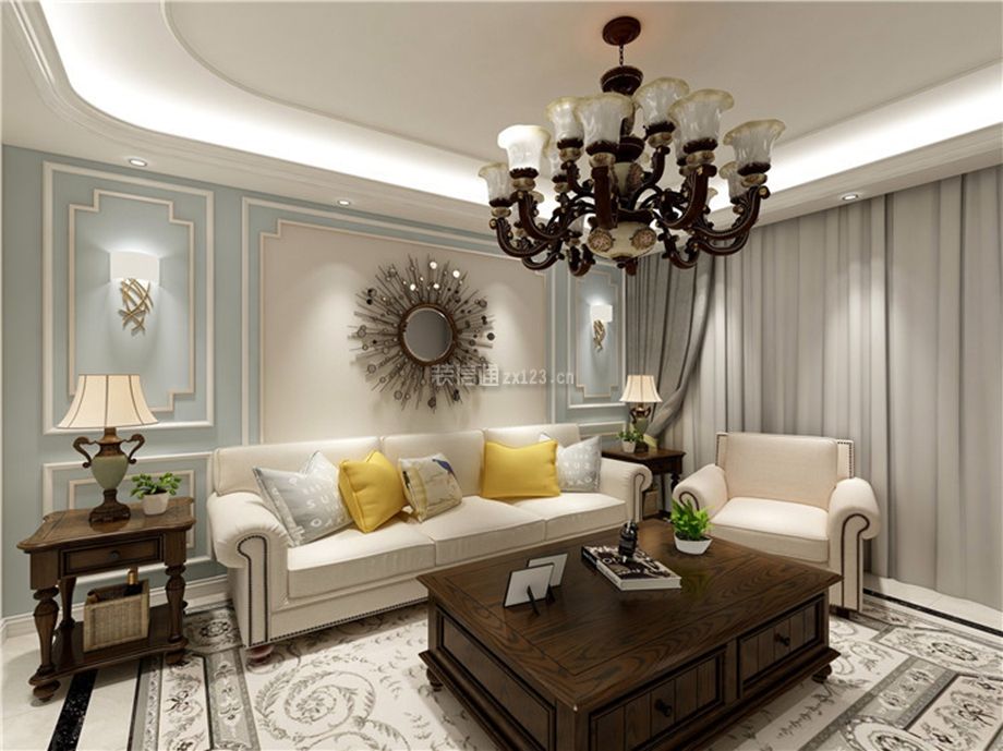 美式风格客厅装饰 美式风格客厅家具