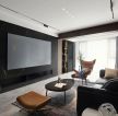 东莞新房室内电视墙造型设计效果图