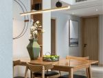 花香海北欧风格128平米三居室装修设计图案例