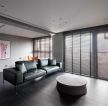 上海二手房现代简约客厅装修设计效果图