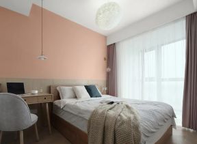 上海旧房改造北欧风格卧室装修实景图