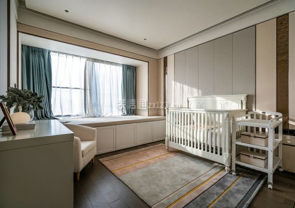 新中式风格婴儿房装修效果图