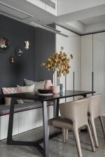 金地艺境93㎡二居室现代风格装修案例