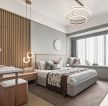 上海家庭卧室新中式风格装修设计图片