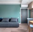 上海70平米房子室内双人沙发装修图片