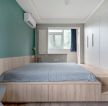 上海70平米房子卧室榻榻米床装修图