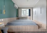 上海70平米房子卧室榻榻米床装修图
