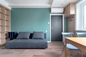 上海70平米房子室内双人沙发装修图片