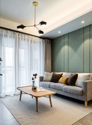 深圳小户型客厅沙发背景墙装修设计图
