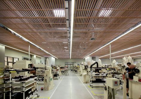 珠海鞋厂简约风格5899平米装修案例