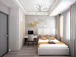 天峰祥和西苑130平米现代轻奢风格三居室装修案例