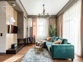 成都北欧风格家装 客厅沙发设计图 客厅沙发装饰图