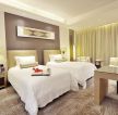 东莞高级酒店双床房装修设计图