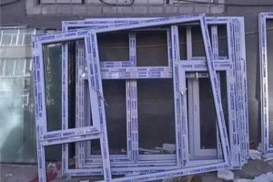 老式铝合金窗户改造
