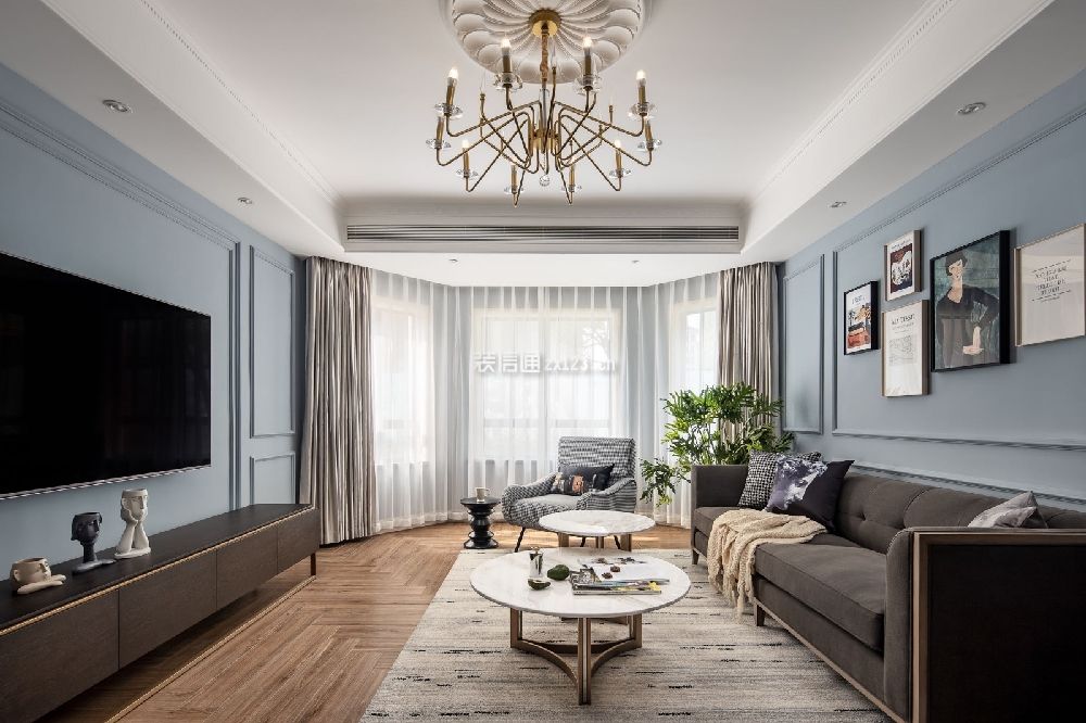 美式客厅沙发组合 美式客厅装修风格
