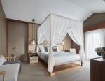 上海简中式别墅卧室装潢设计图片